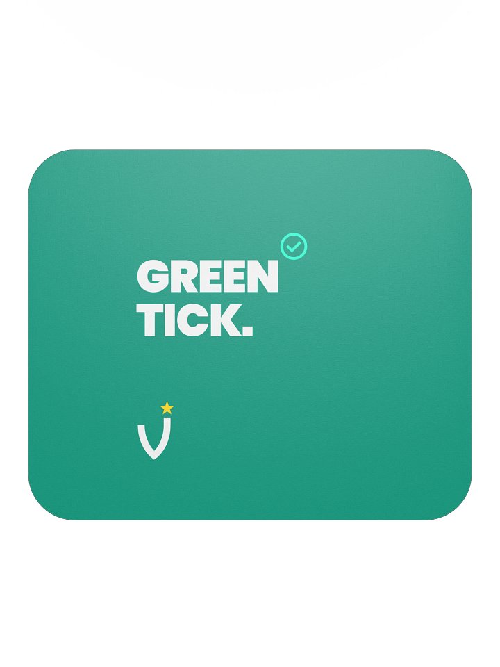 GREEN TICK Classic Mouse Pad product image (1)