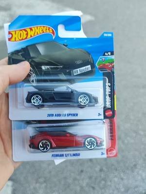 Great fast hunt with the new Audi R8 and Ferrari 12 Cilindri. Do you like them? Have you already got them in your collection?