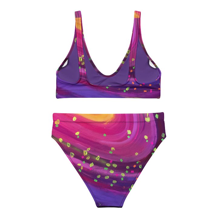 Purple Galaxy Bikini (High Waist) product image (2)