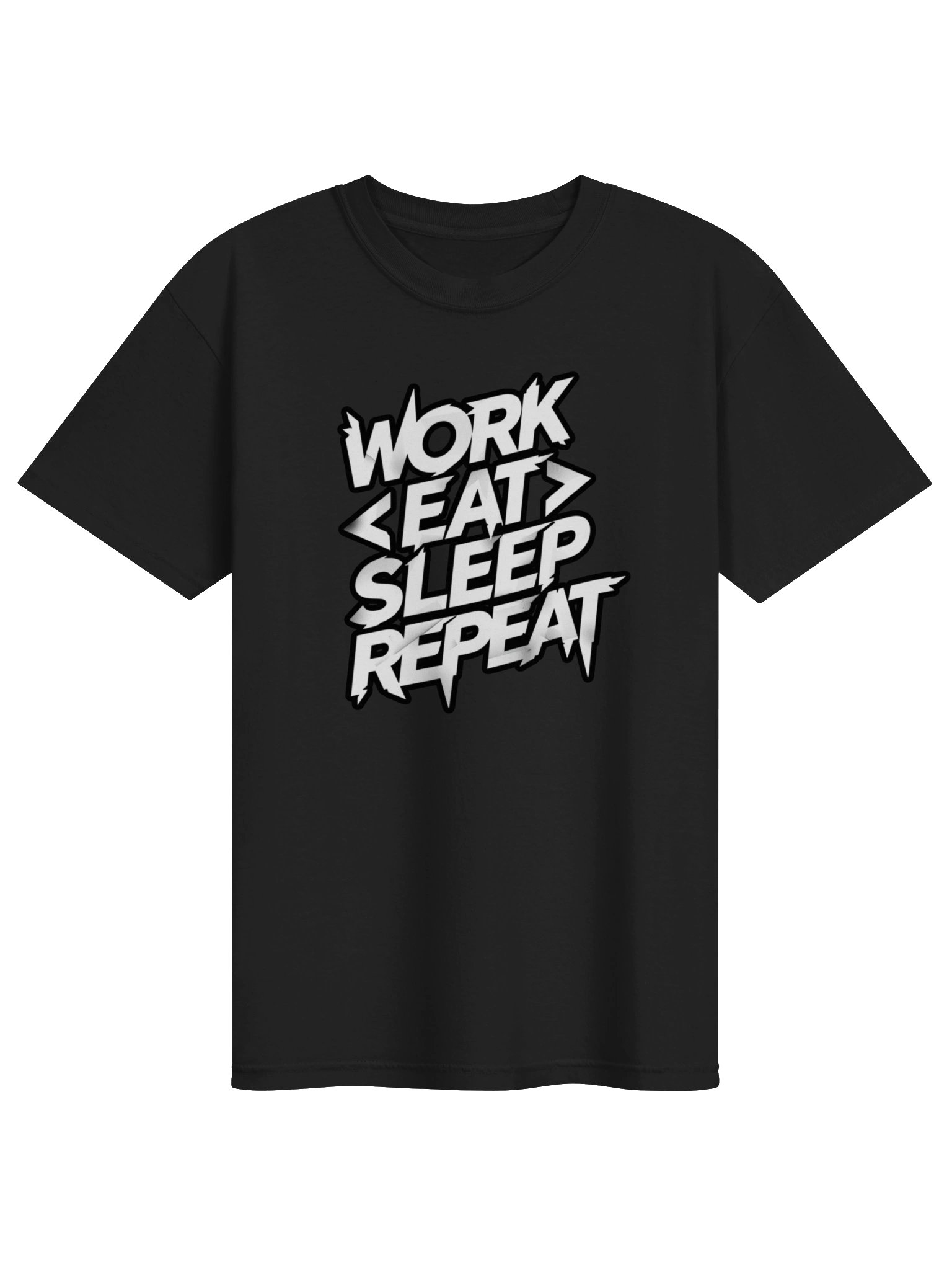 Men’s T-Shirt – Work Eat Sleep Repeat product image (7)