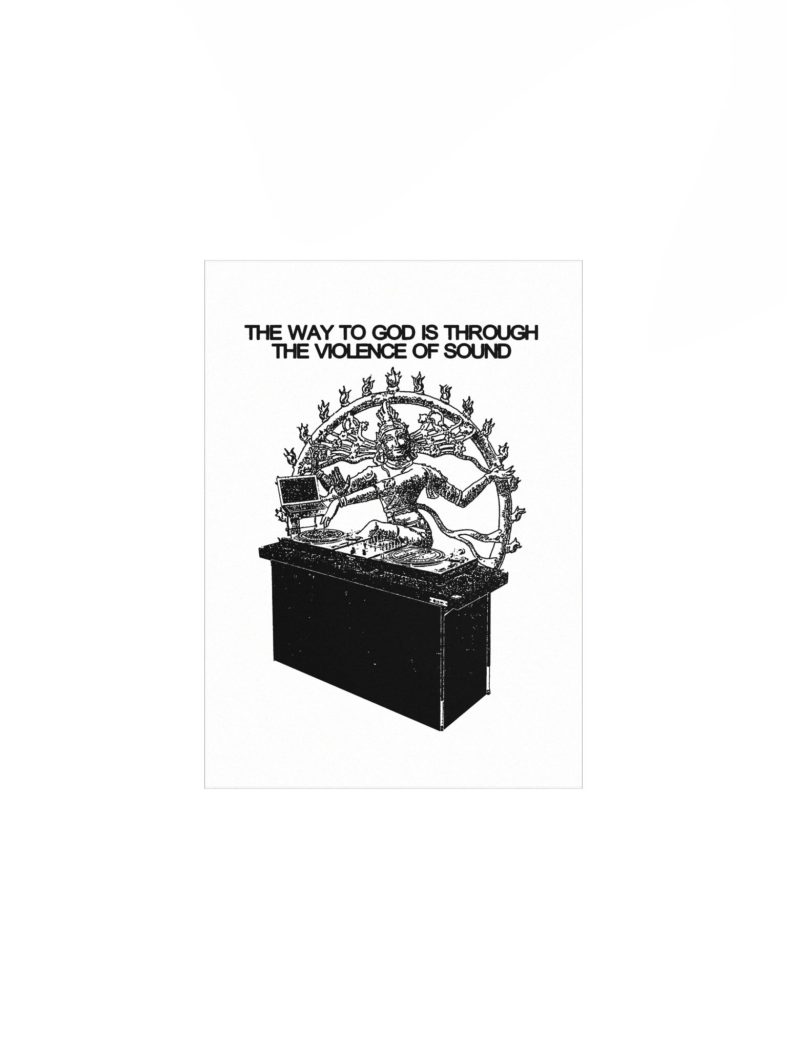 SOUND - White Poster product image (2)