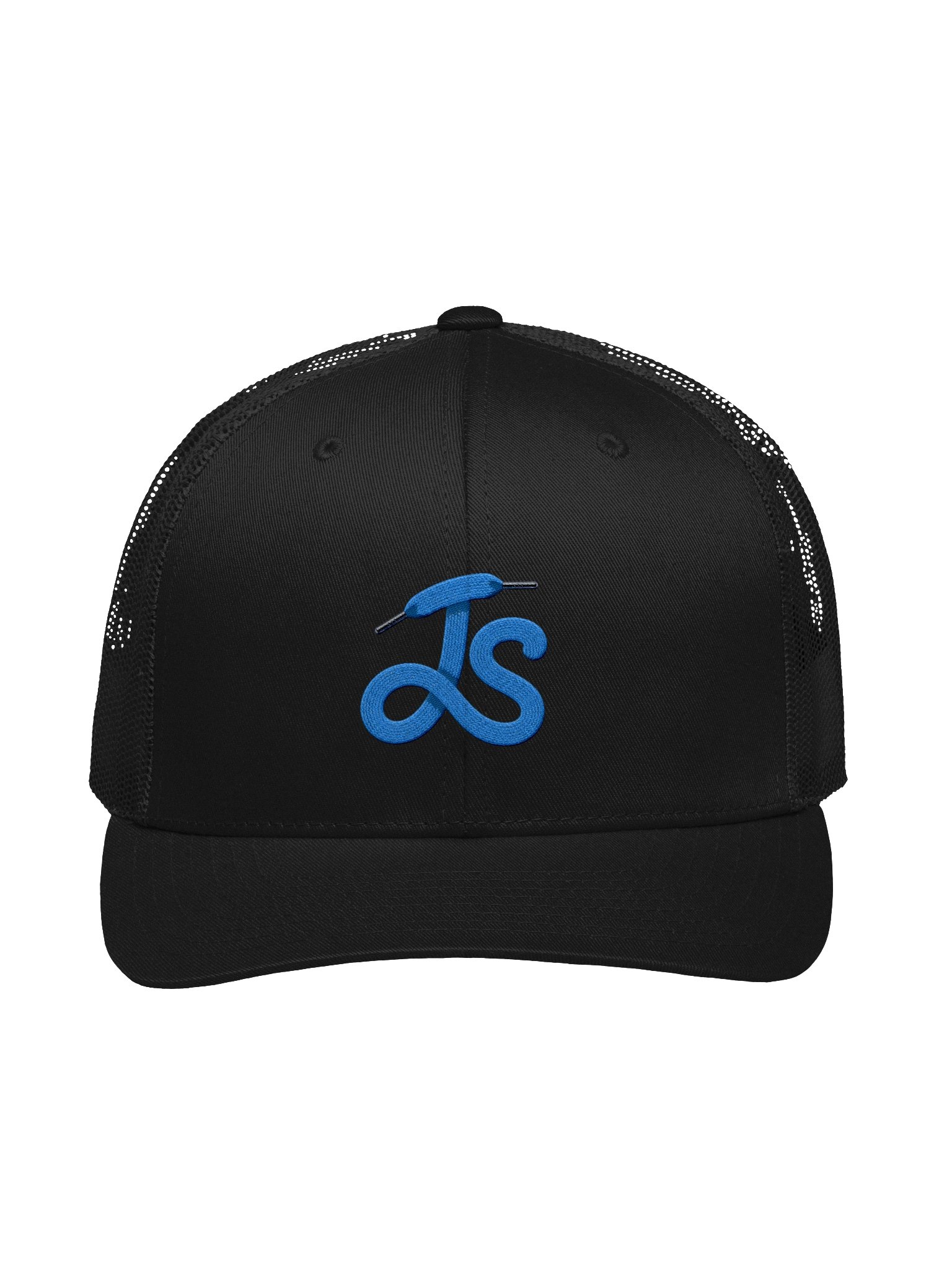 Abstract Blue Rope Retro Trucker Hat product image (1)
