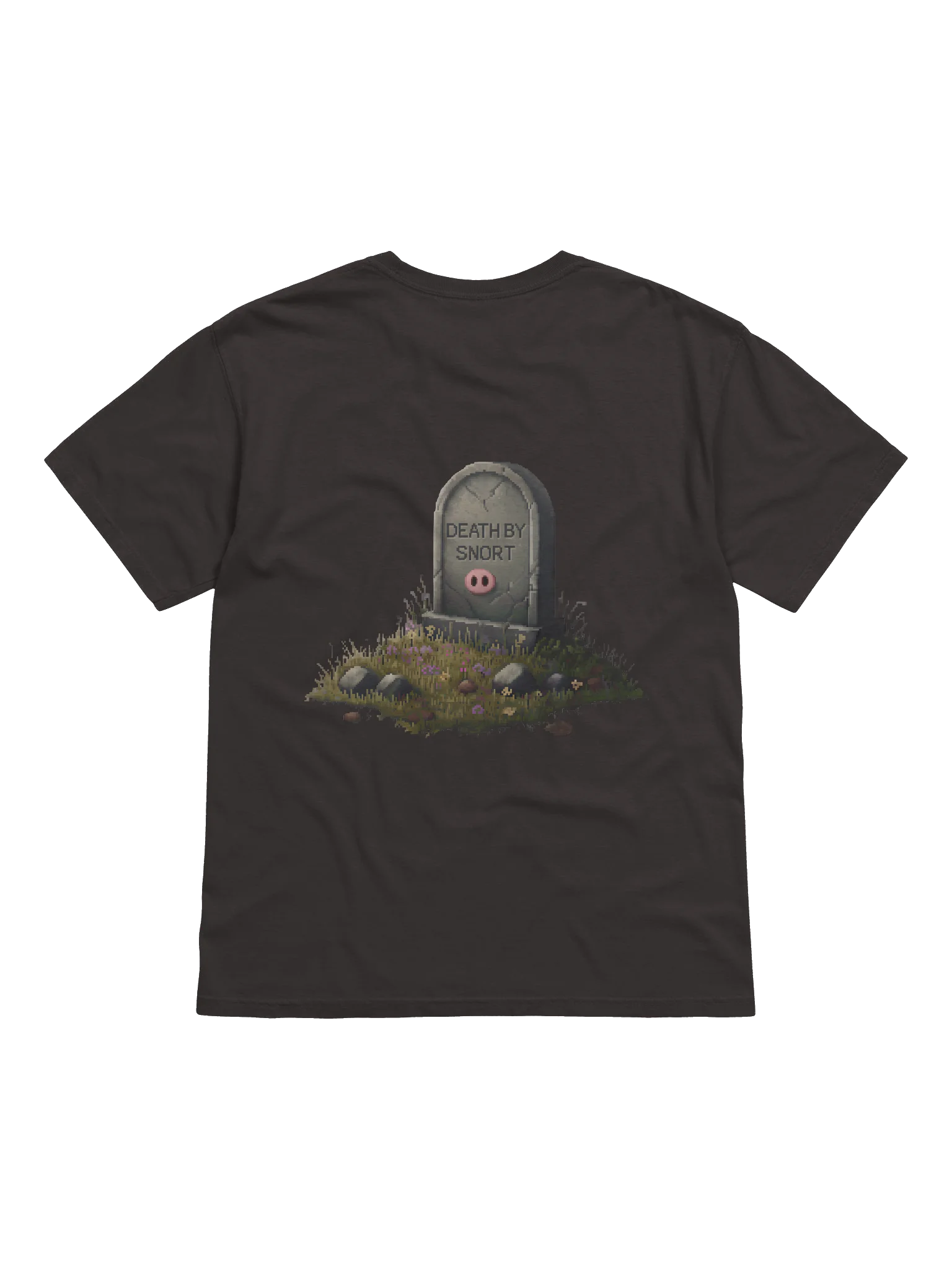 DEATH BY SNORT UNISEX COTTON TEE product image (2)