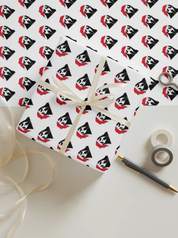 Santa Ghostie - Wrapping Paper Sheets (3) product image (3)