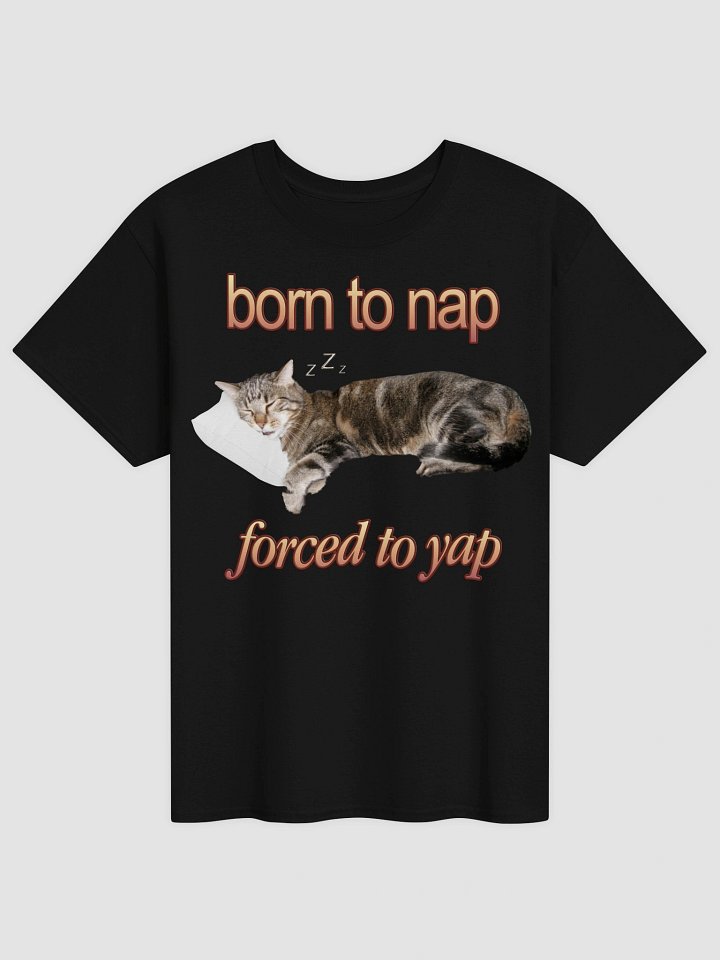 Born to Nap Forced to Yap - Cat T-shirt product image (82)