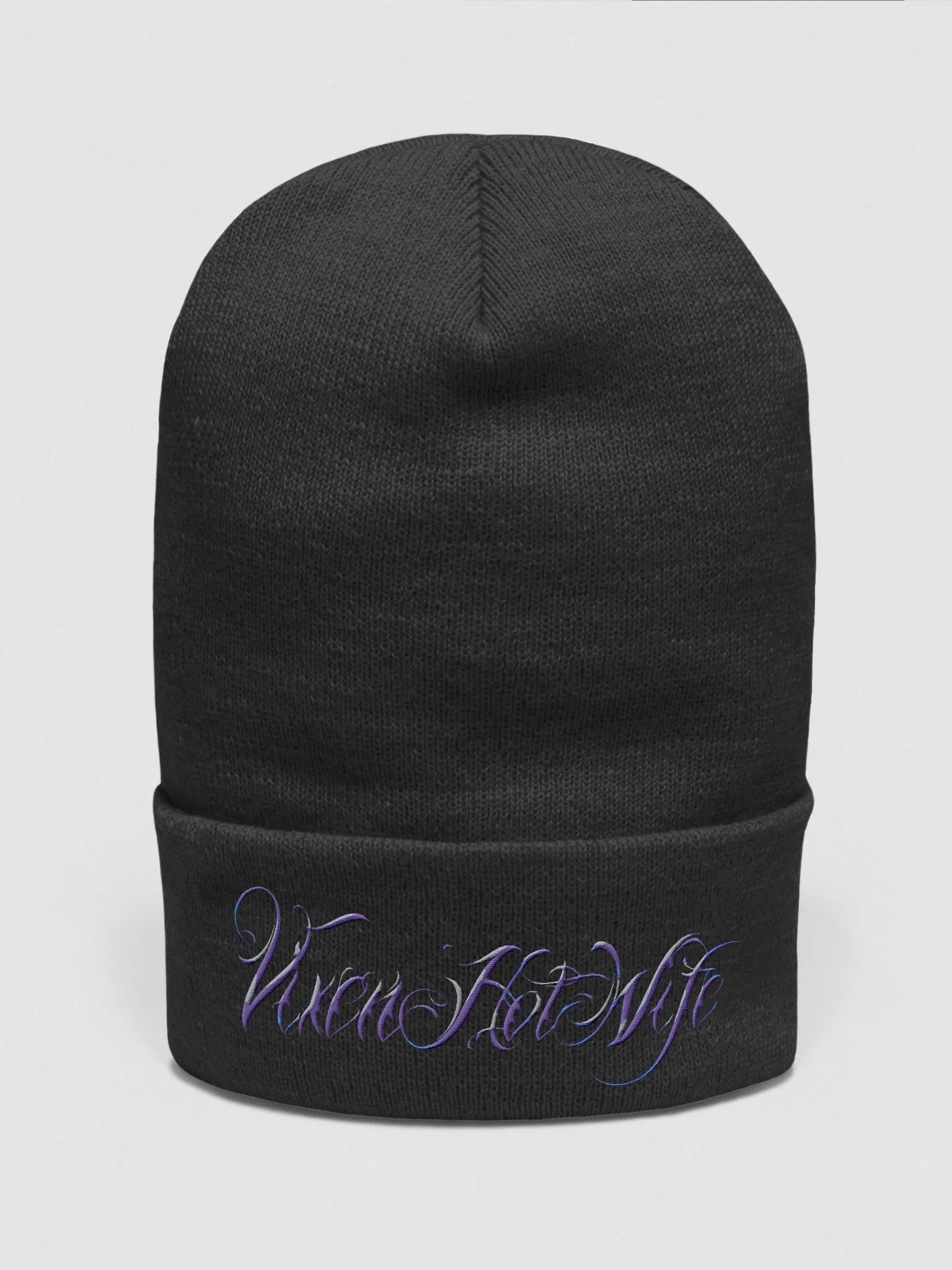 Vixen Hotwife embroidered cuffed beanie product image (2)