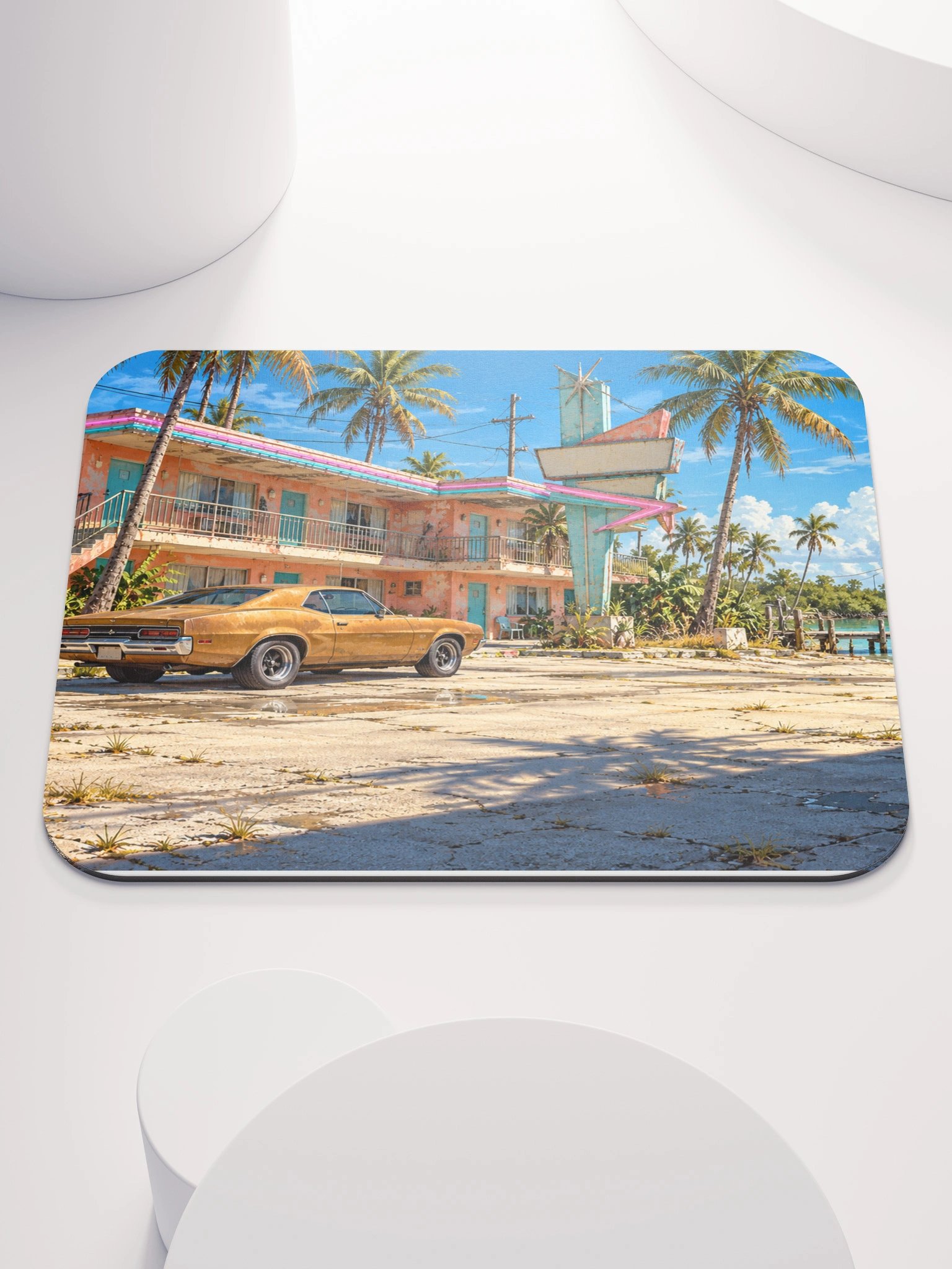 Sunbleached Coast — Mouse Pad product image (1)