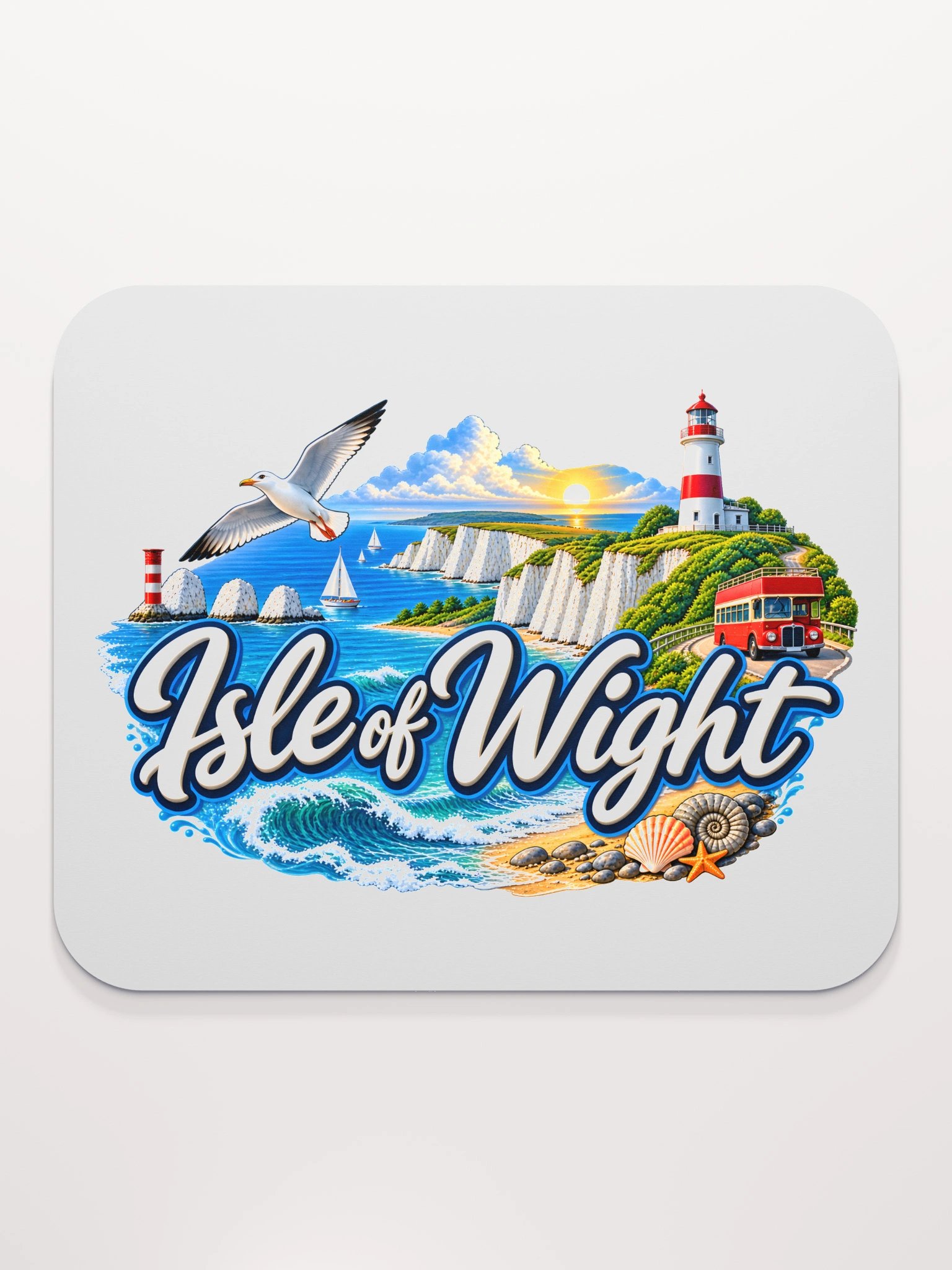 Isle of Wight Scenic Coastal Mouse Mat product image (2)