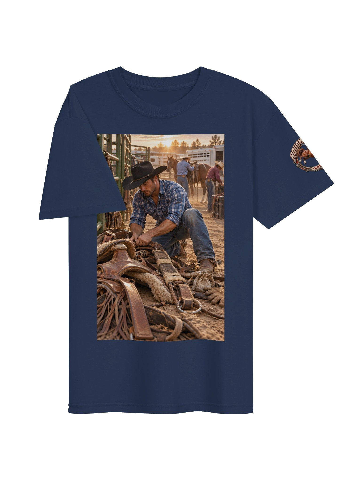 Saddle Bronc Rigged & Ready T-Shirt | ROUGHSTOCK RODEO™ product image (23)