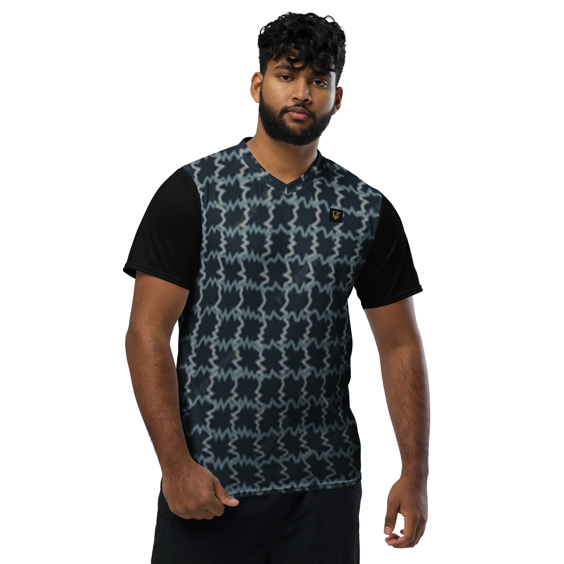 Lafate Store Designer Shirt Blue Multicolor - Tiger Back product image (1)