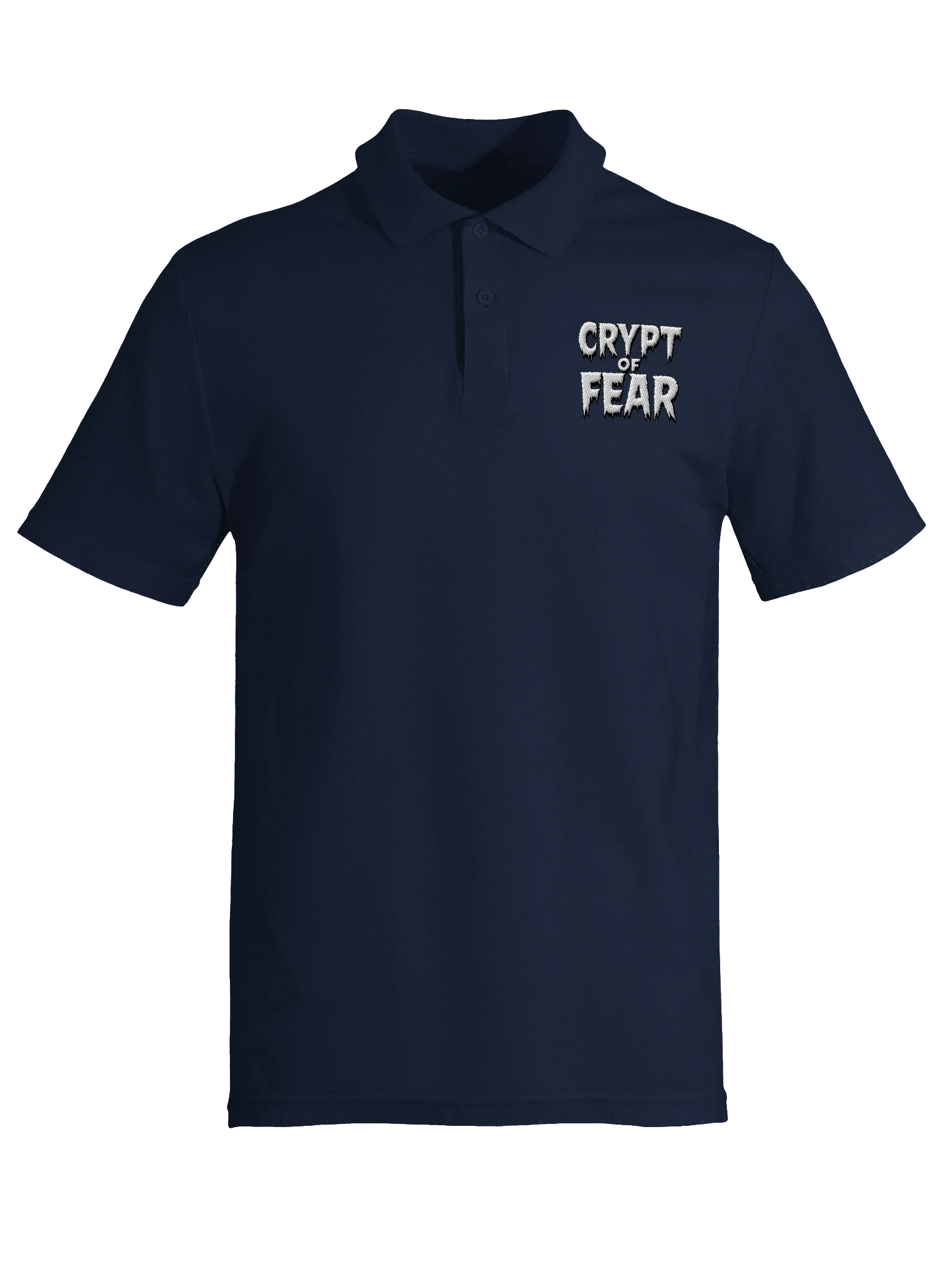 CRYPT OF FEAR Embroidered Polo product image (5)
