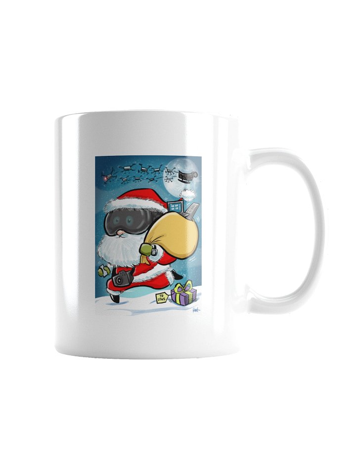 DTNS Holiday 2025 White Mug product image (2)