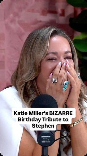 Katie Miller married Stephen… ON PURPOSE.