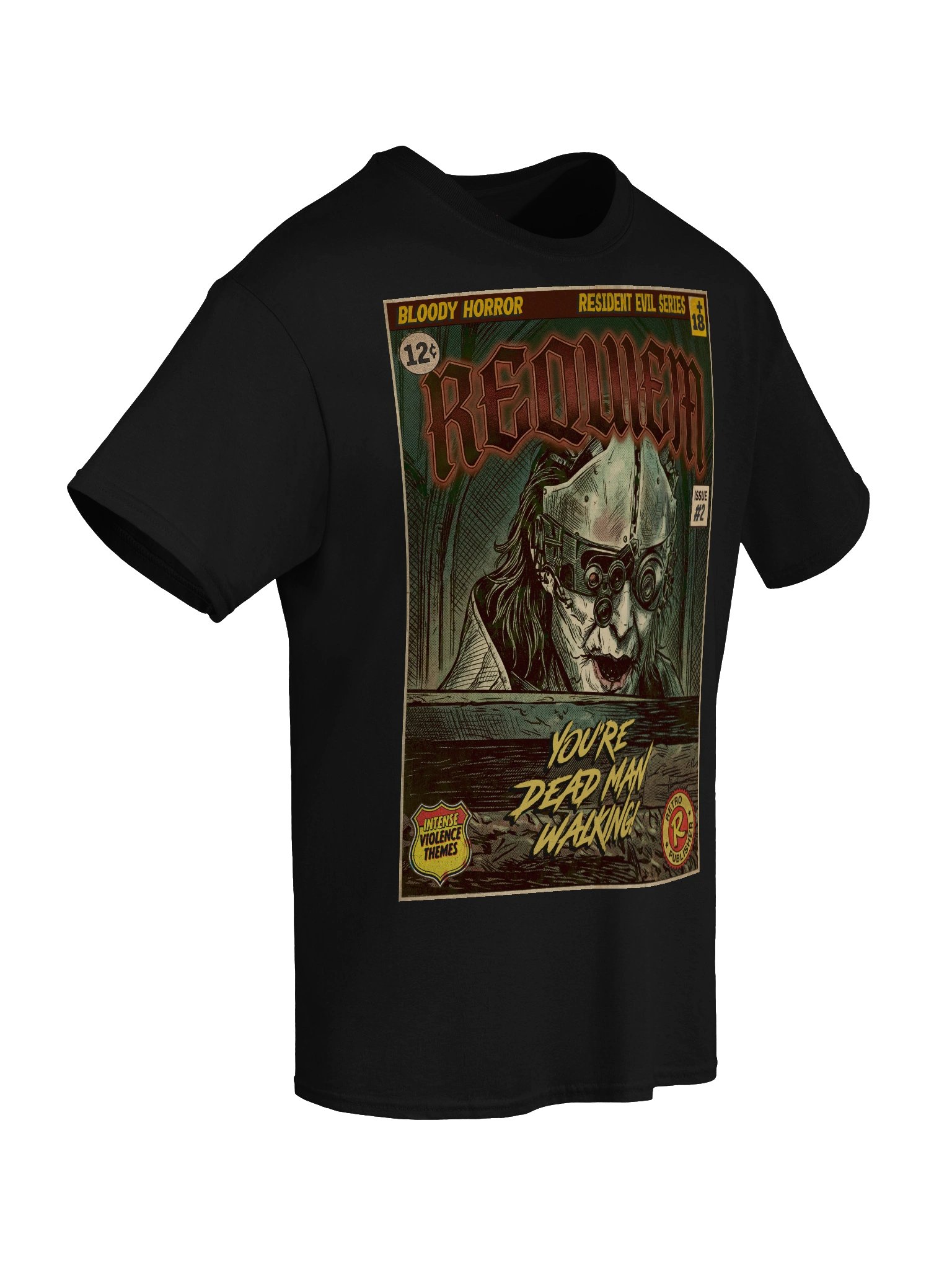 Resident Evil Requiem Comic Art T-Shirt product image (6)