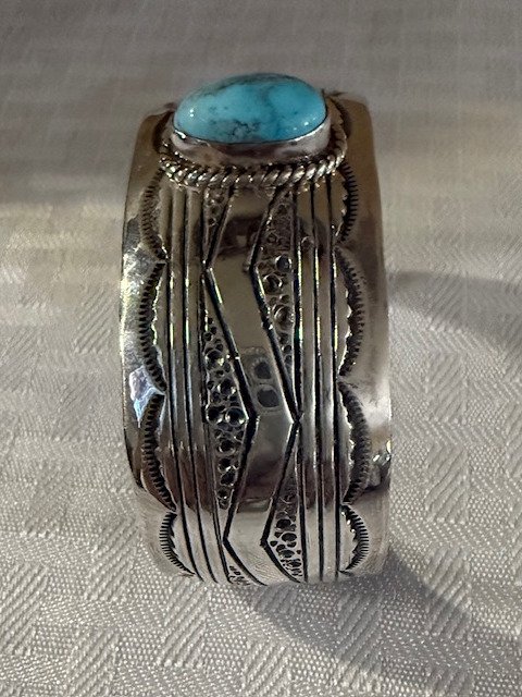 Heirloom Dry Creek Turquoise Wide-Band Masterpiece Cuff product image (2)