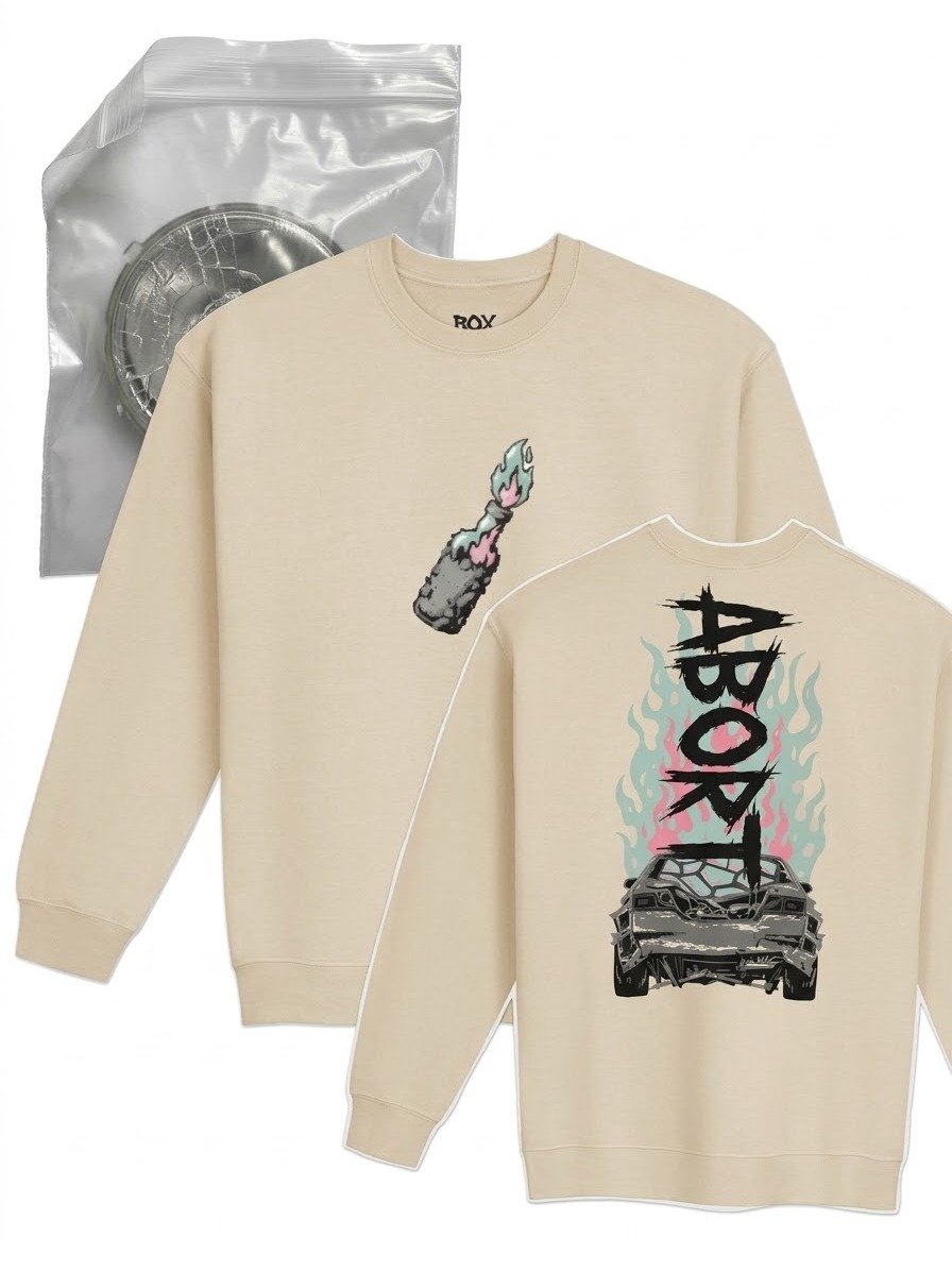 ABORT | DTG Crewneck Sweatshirt | Indie Streetwear product image (1)