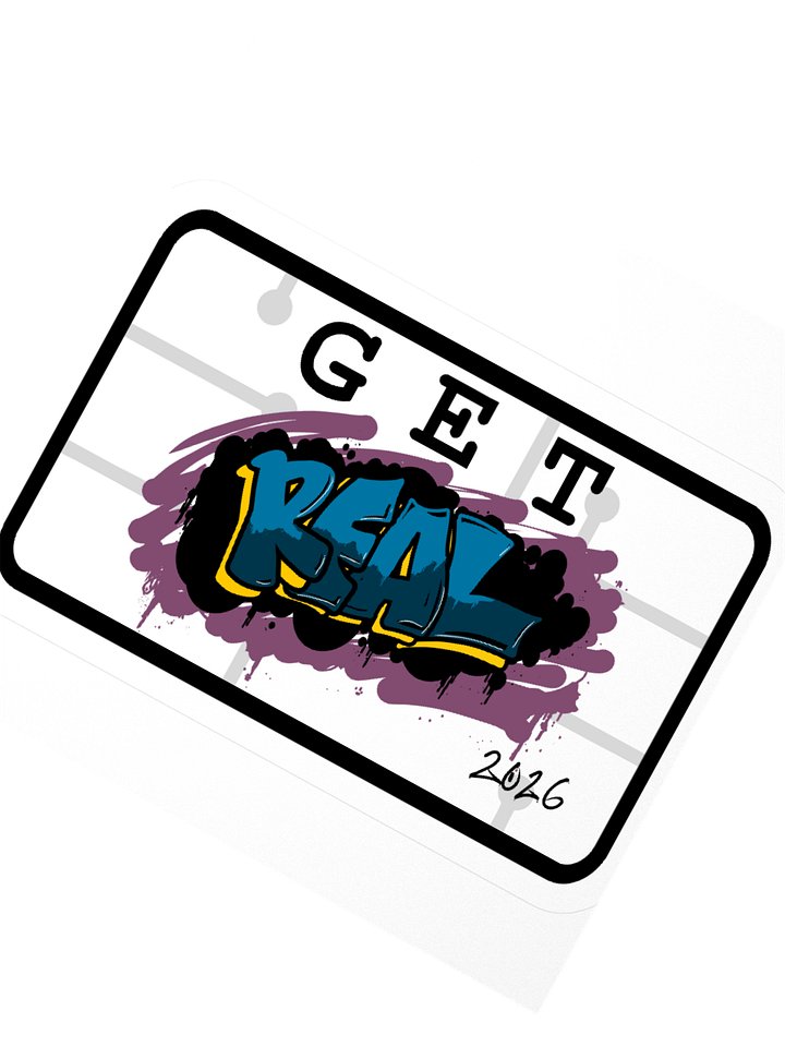 Get Real Sticker product image (2)