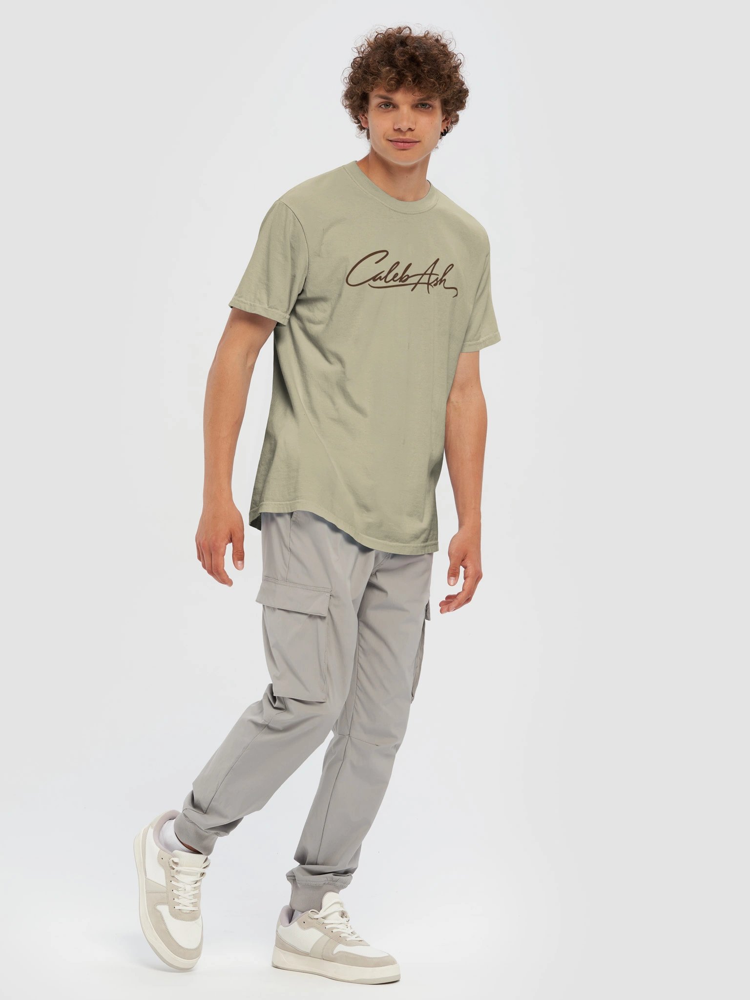 Caleb Ash — Every Scar Lyric Tee / Brown product image (7)