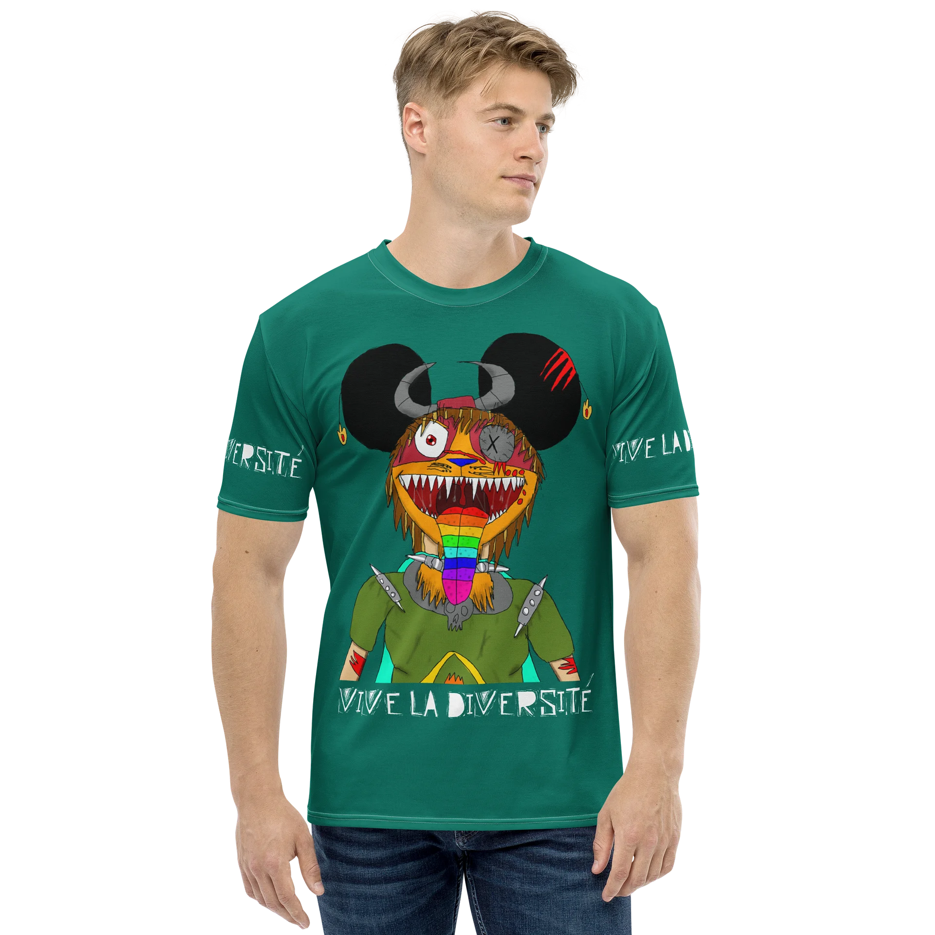 Vive la Diversité All-Over Tee product image (3)