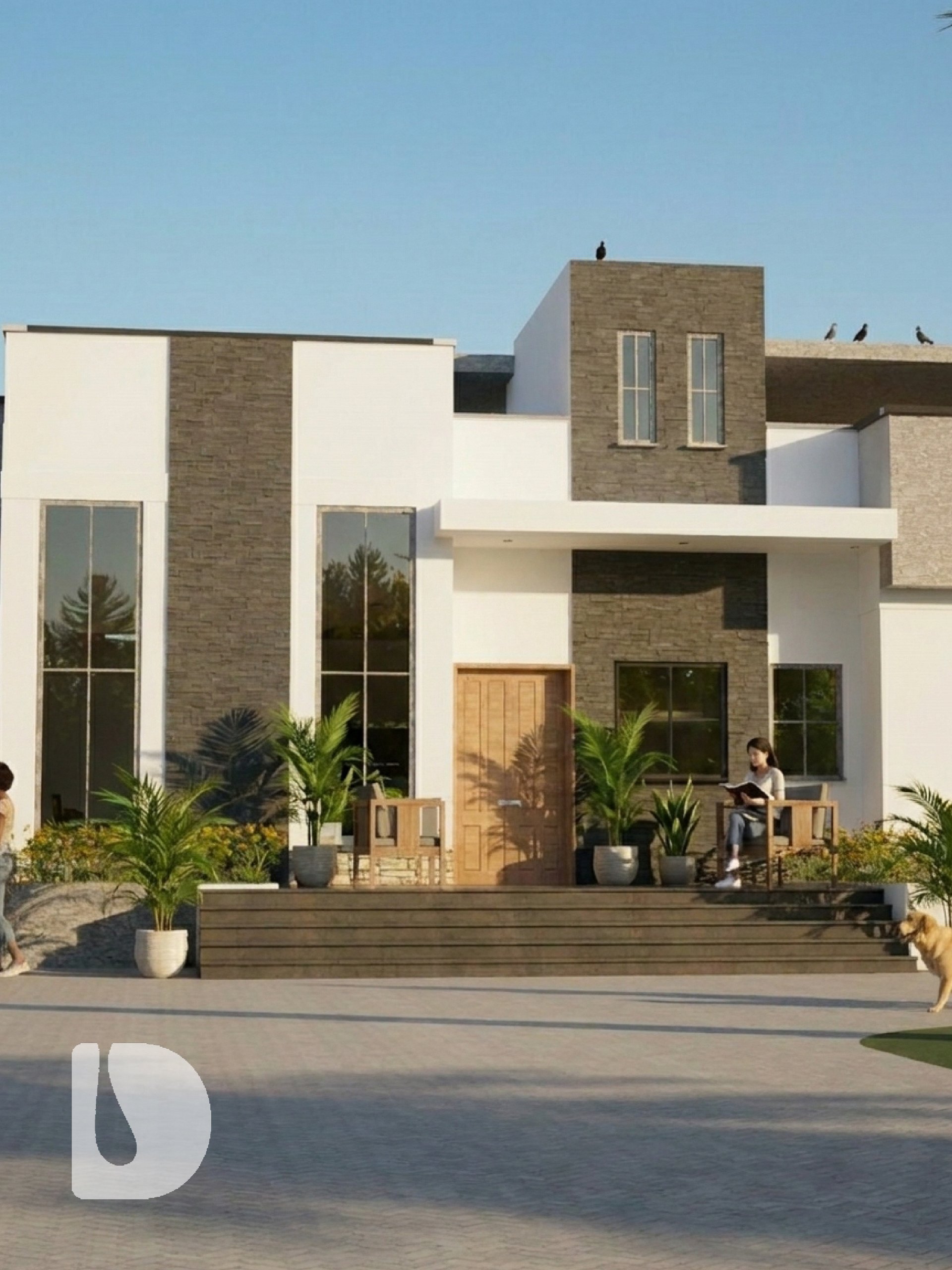 Architectural Drawings – 3 Bedroom Bungalow | DA13401C product image (4)