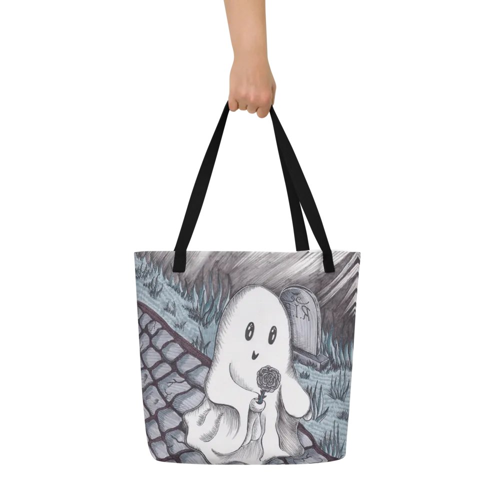 Rose Ghost All-Over Tote Bag product image (7)