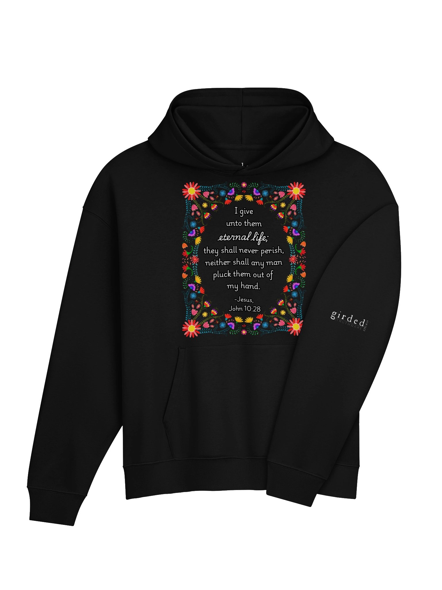 Eternal Life John 10:28 Hoodie product image (4)