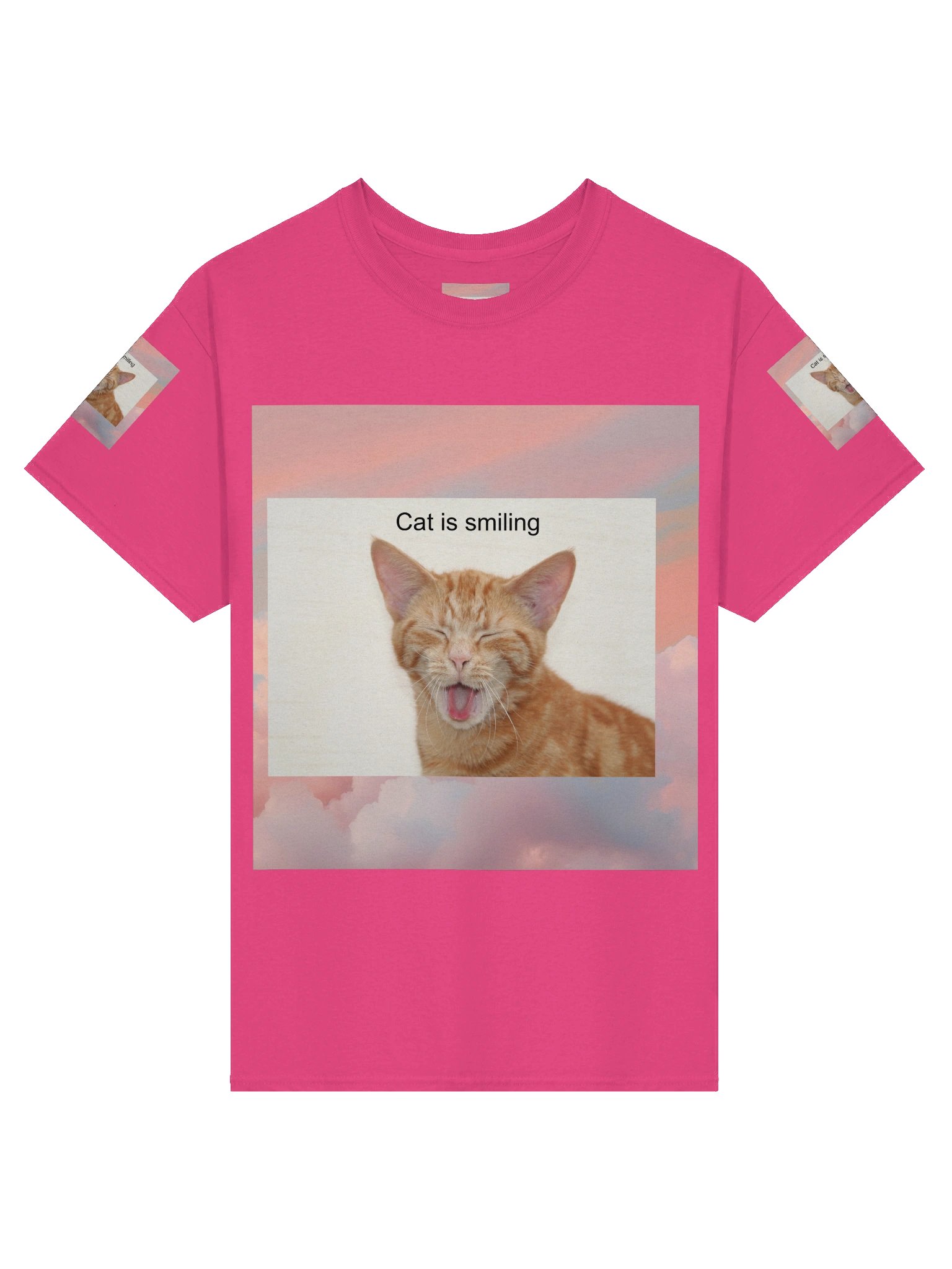 Cat T-shirt product image (1)