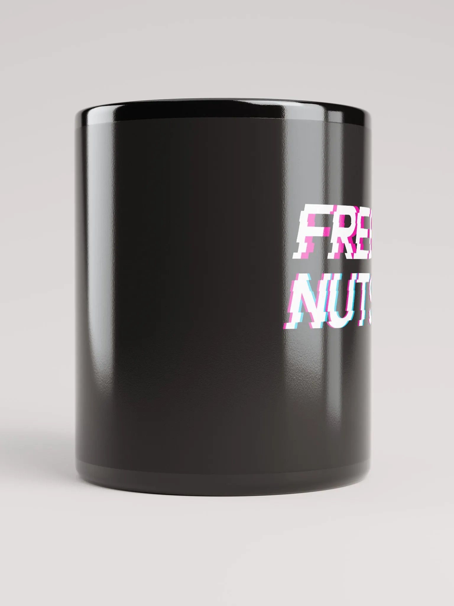 Free Nuts? Black Glossy Mug product image (10)