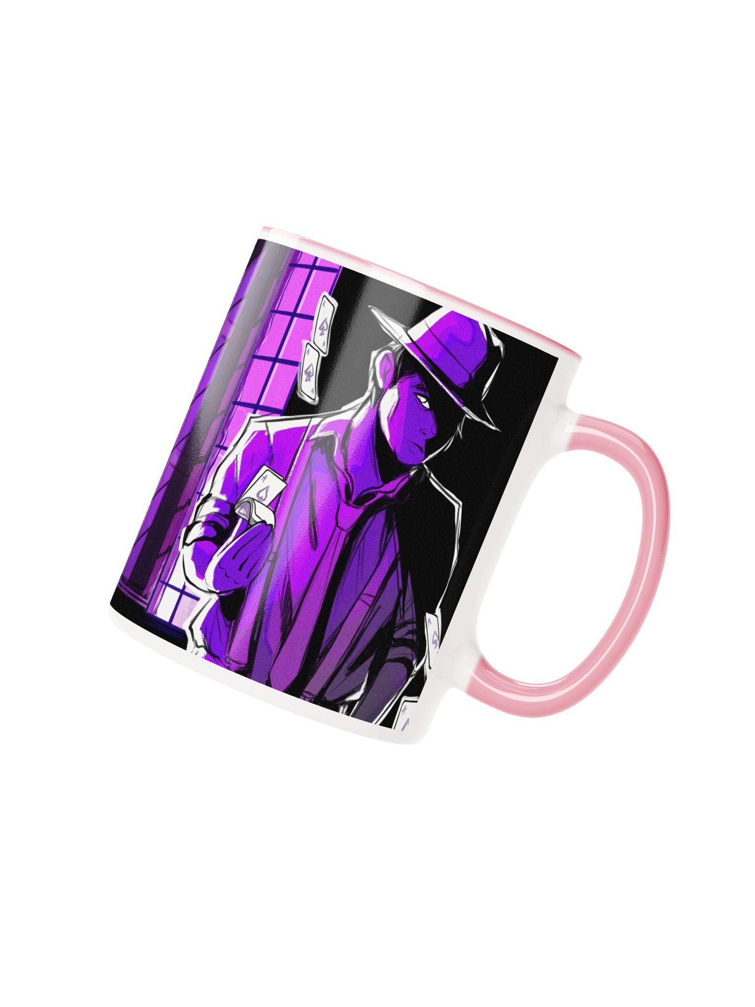 Asexual Noir Mystery Subtle Pride Mug product image (5)