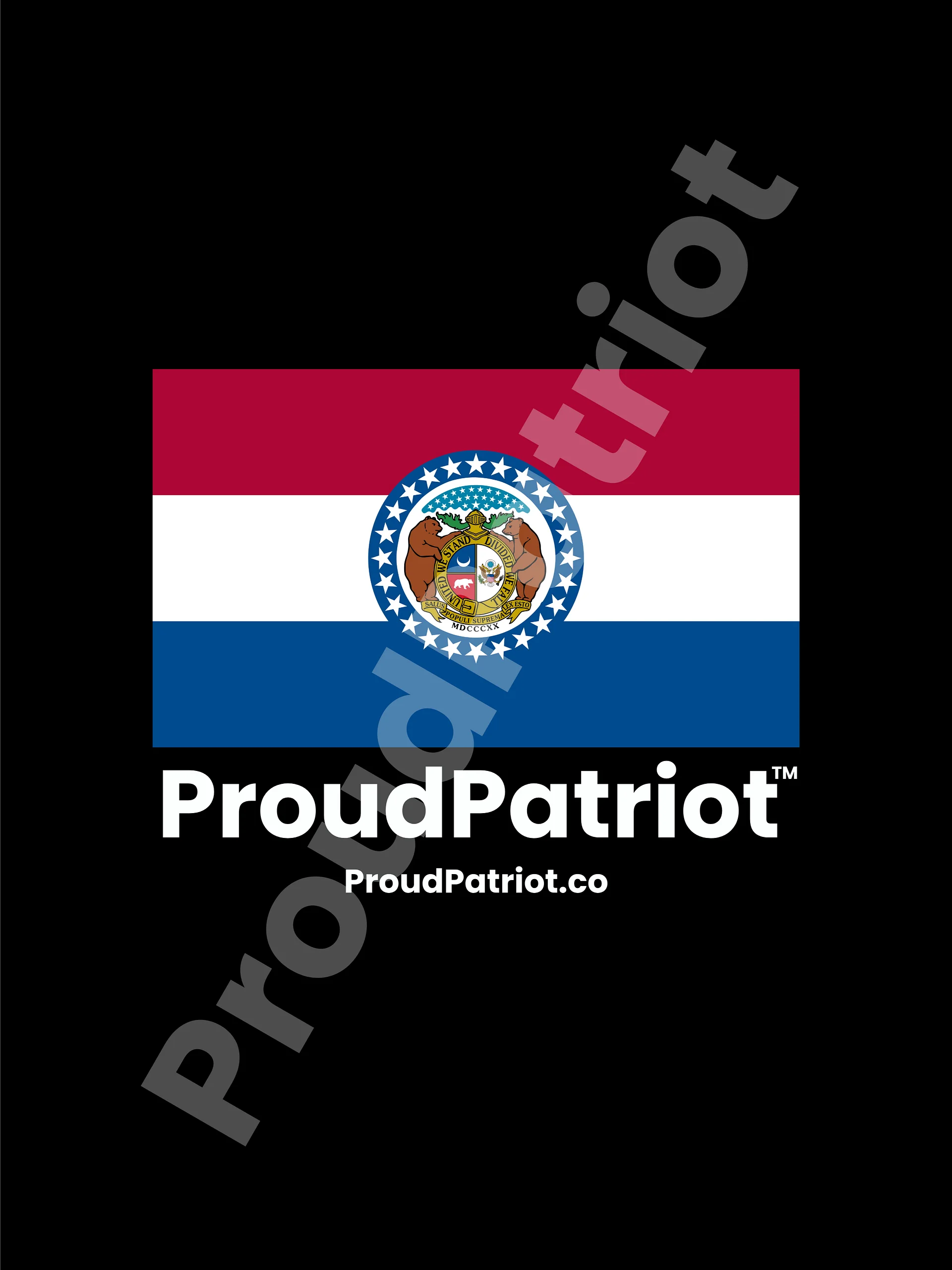 Missouri Proud Screensaver Dark Mode product image (1)