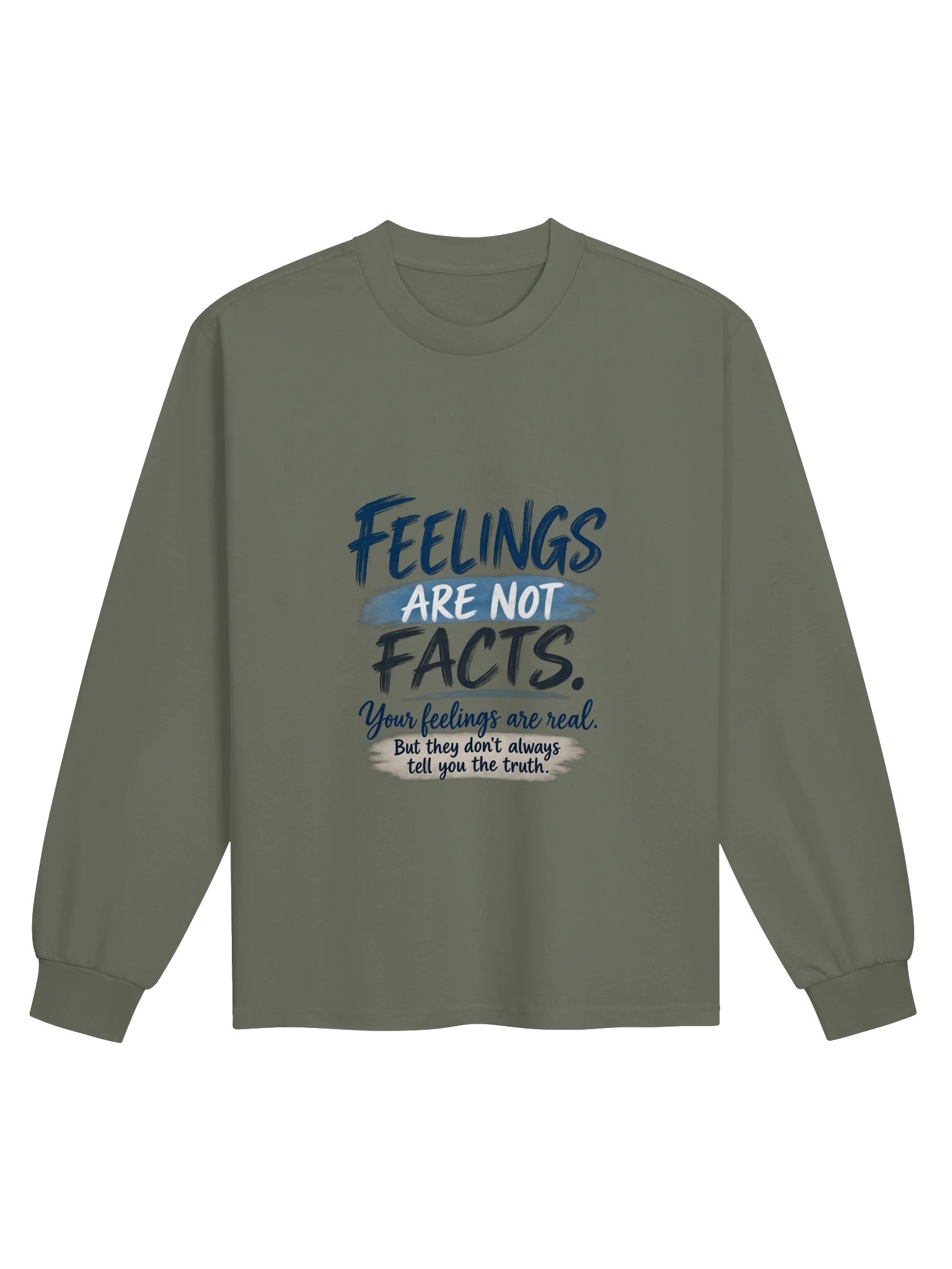 Feelings Are Not Facts Long Sleeve product image (1)