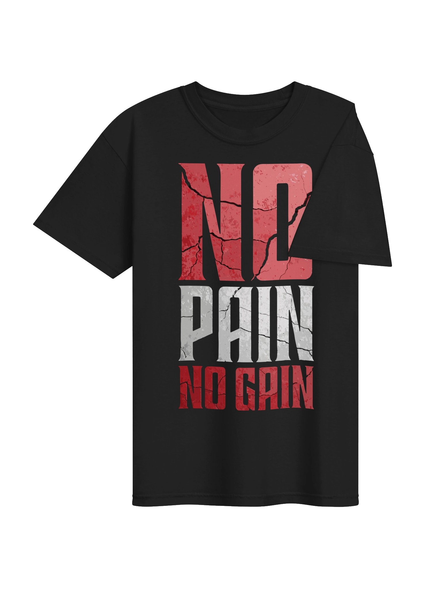 No Pain No Gain Gym T-Shirt – Motivational Workout Tee for Men product image (17)