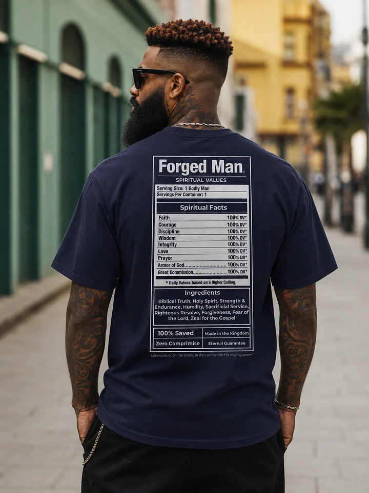 The Spiritual Facts Essential Tee - Navy product image (2)