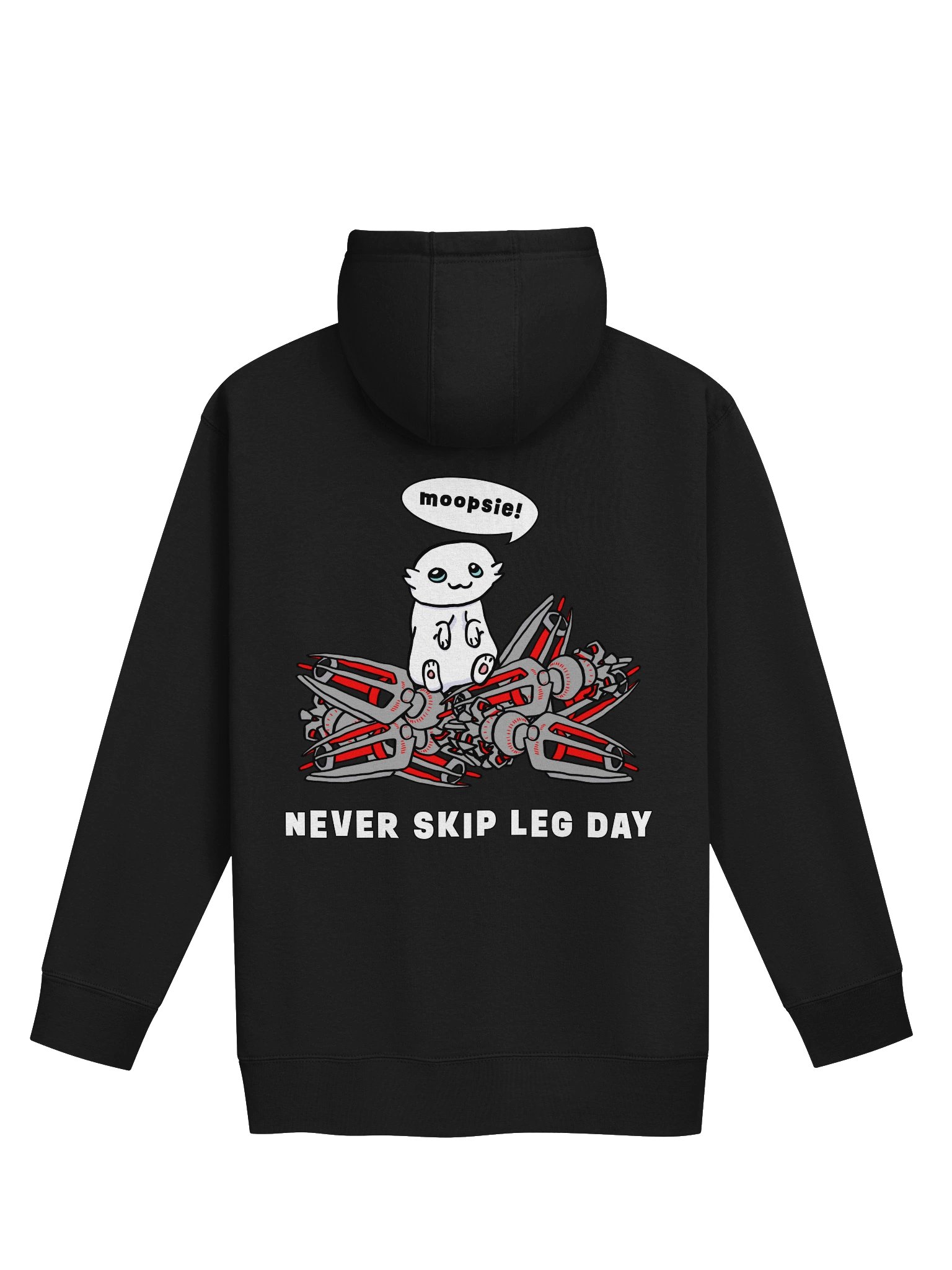 Moopsie Never Skips Leg Day - Hoodie product image (1)
