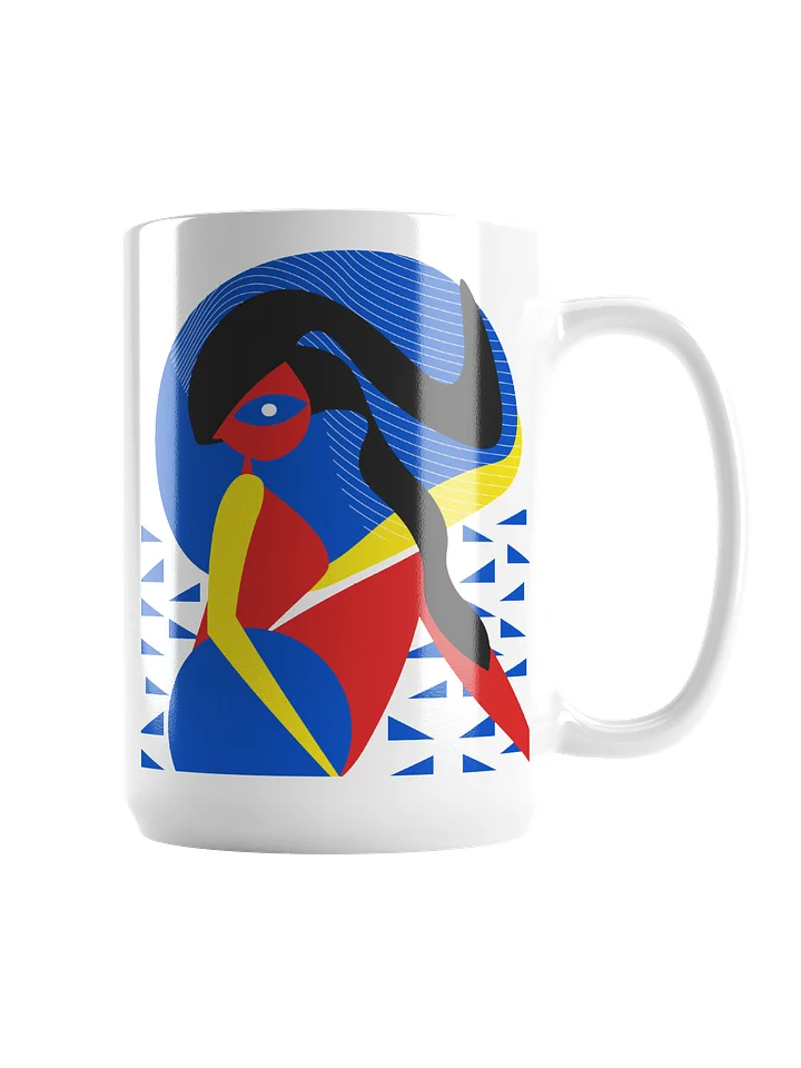 Mug: Abstract woman bathing in water product image (2)