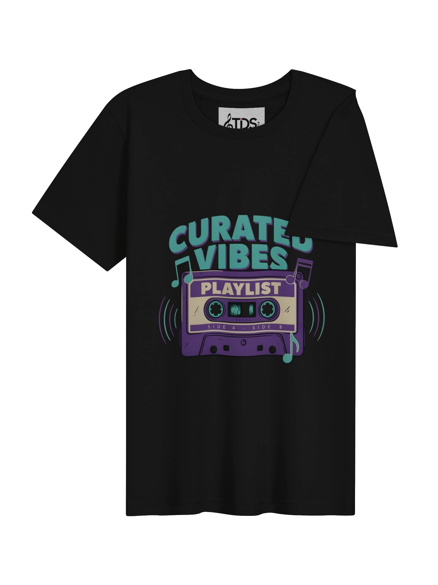 Curated Vibes Cassette Playlist Tee product image (22)