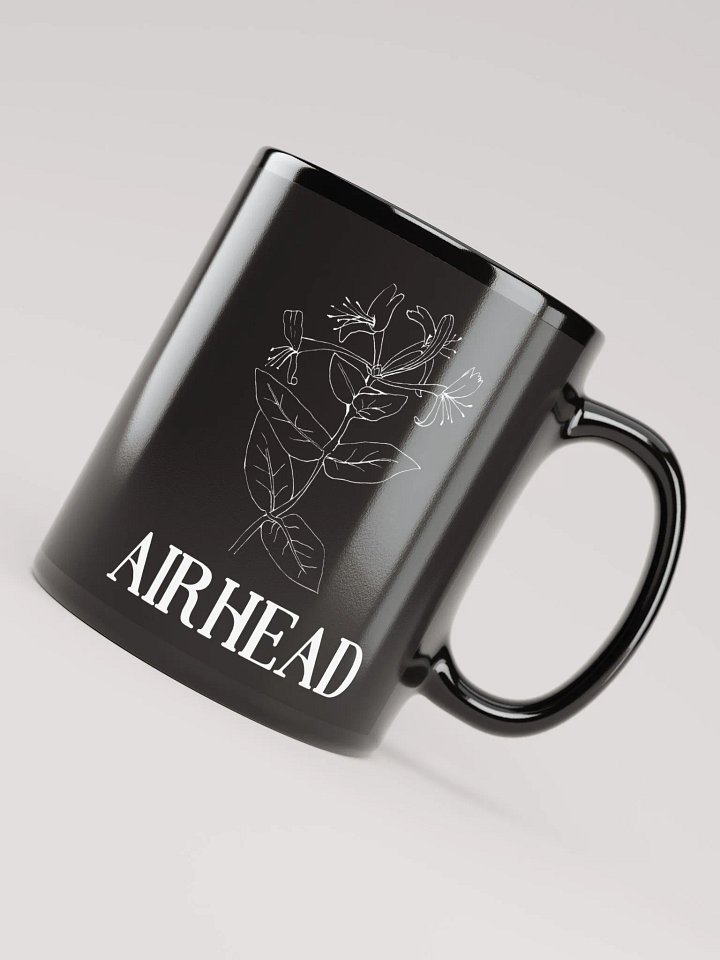 HONEYSUCKLE AIRHEAD black mug product image (1)