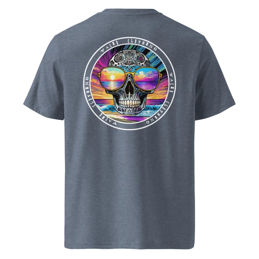 VACIO Sunset Mandala Skull T-Shirt product image (1)