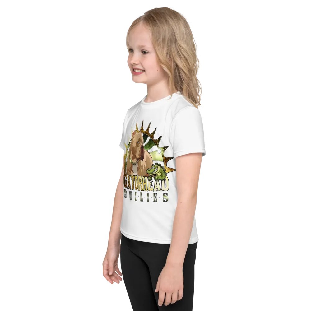 White GatorHead Bullies Kid T-shirt product image (2)