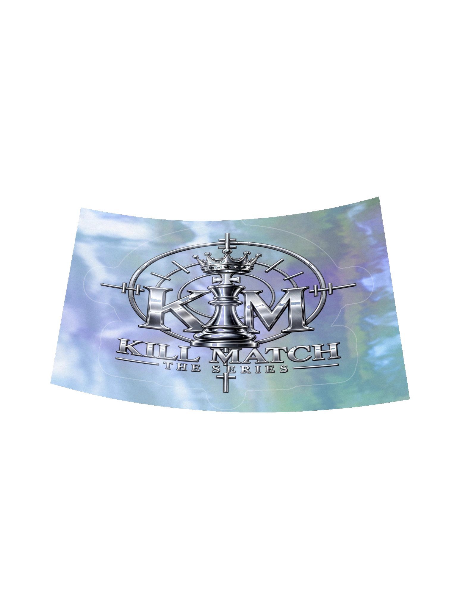 KILL MATCH — Holographic KM Sticker product image (16)
