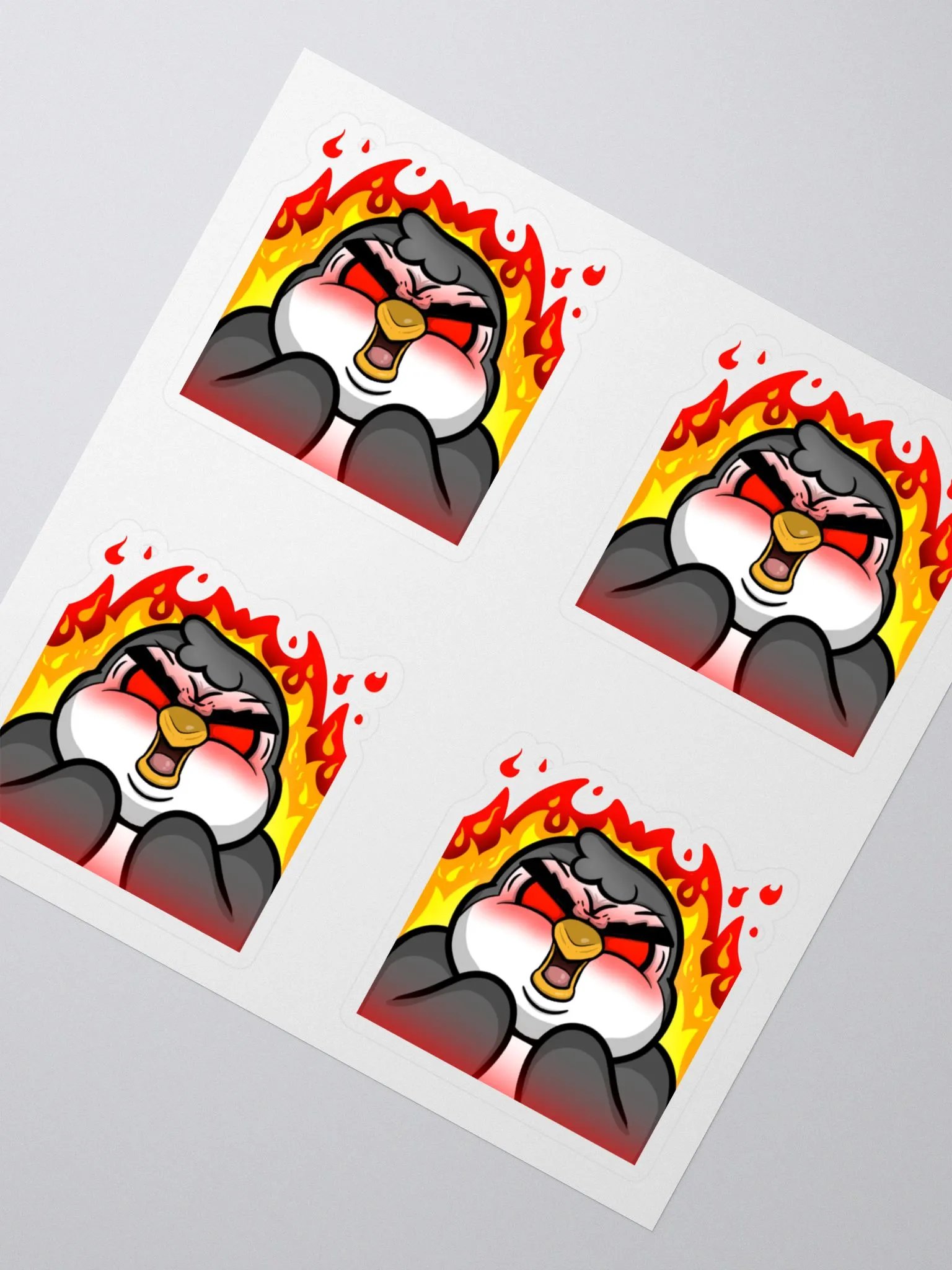 "Rage" Lil' Guy - Sticker Sheet product image (2)