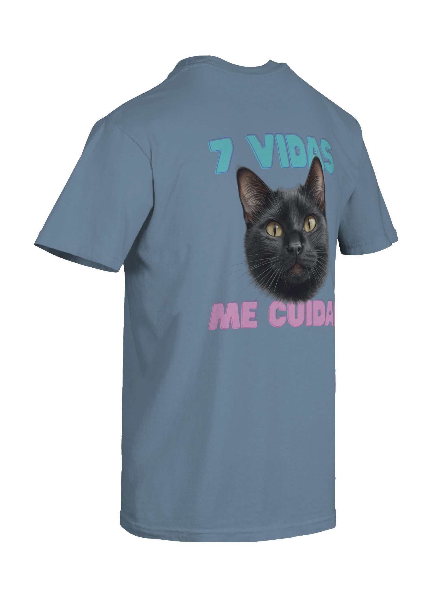 7 VIDAS Cat Graphic Tee product image (20)