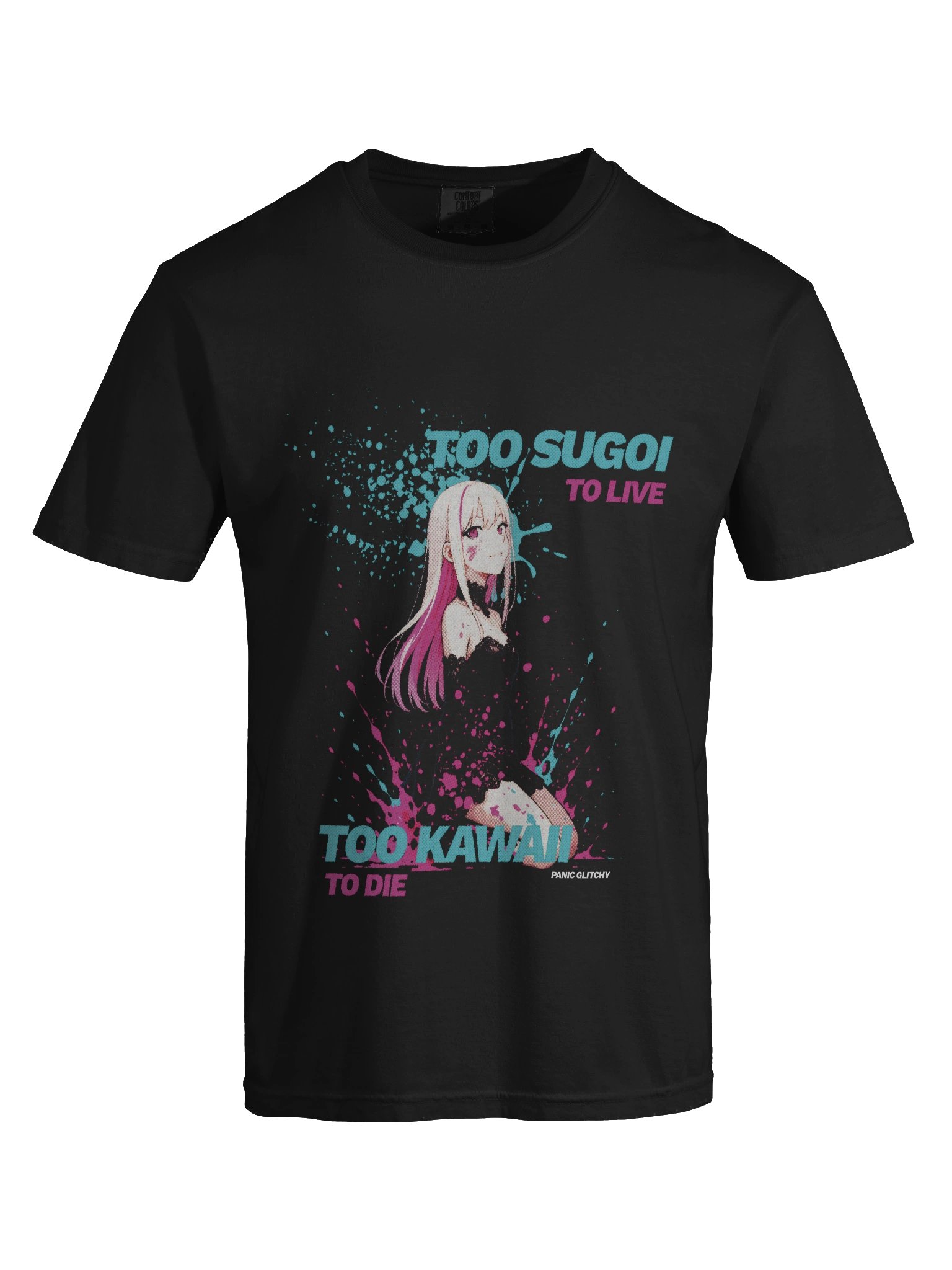 Too Sugoi/Too Kawaii Painted Splash Tee product image (7)