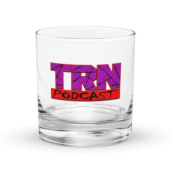 TRN Extreme Podcasting Rocks Glass product image (1)