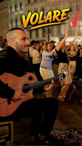 VOLARE ❤️ THIS CROWD WAS AMAZING!🔥 Watch my FULL-LENGTH performances on YouTube #volare #gipsykings #imadfares #latino #dancer