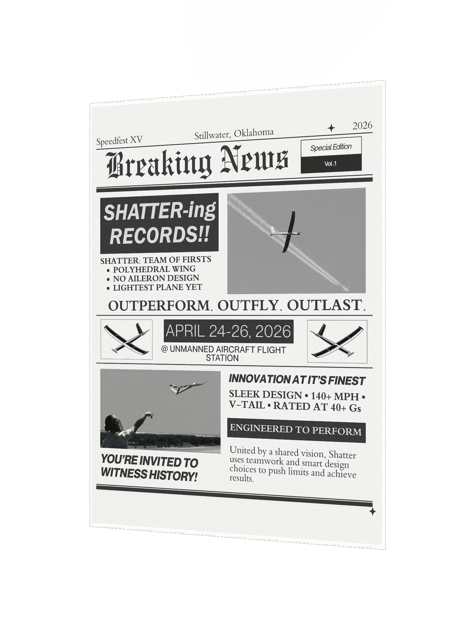 Shattering Records Poster product image (2)