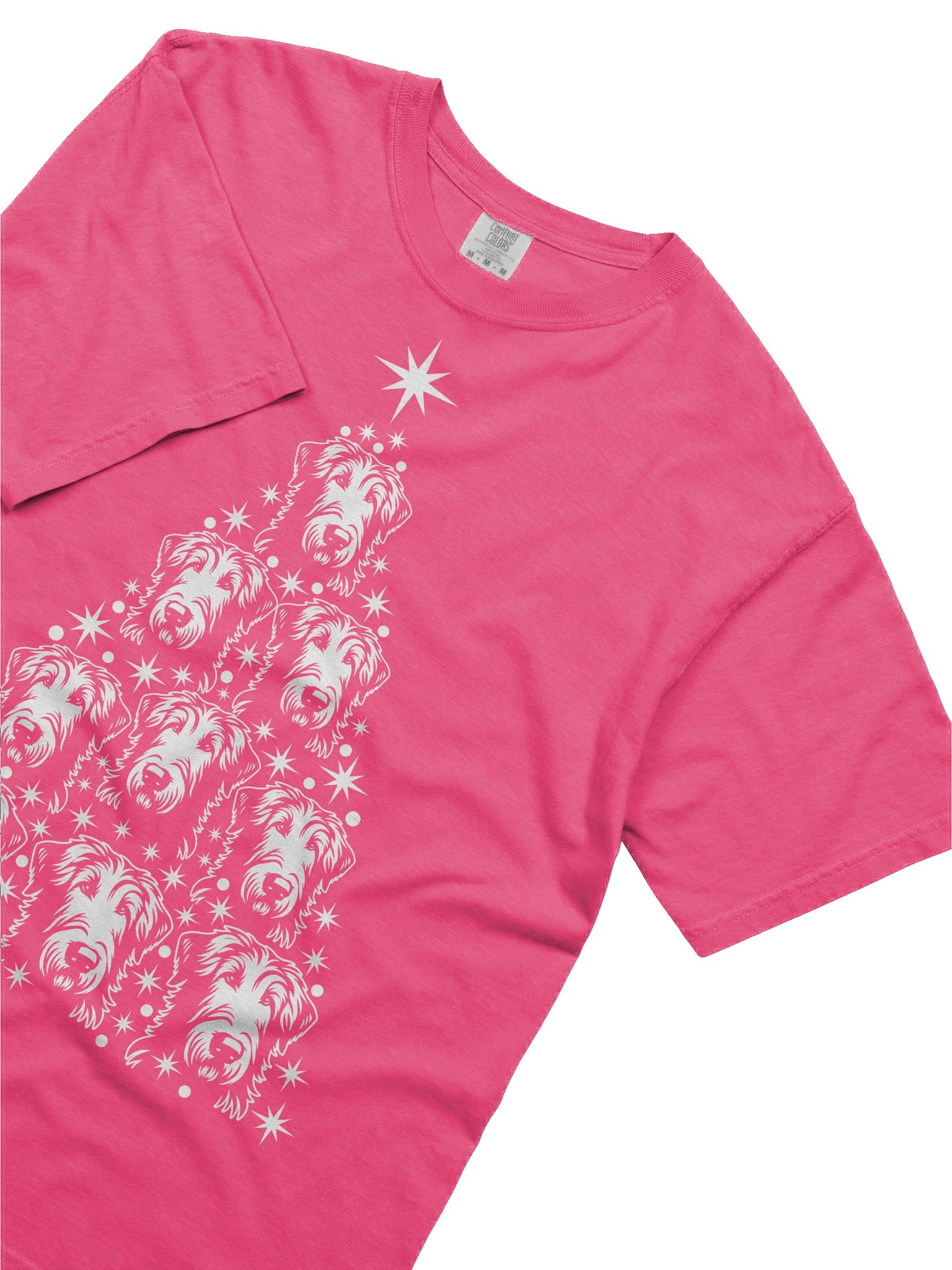Irish Wolfhound Christmas Tree T-Shirt product image (7)