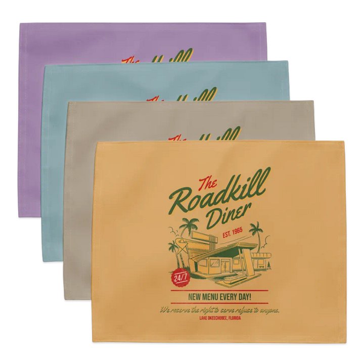 Roadkill Diner Placemats (Set of 4) product image (2)