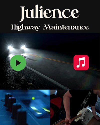 It’s Julience, and I’m stoked to share “Highway Maintenance” with you!
This 148 BPM pop-rock anthem in E minor is pure Manche...