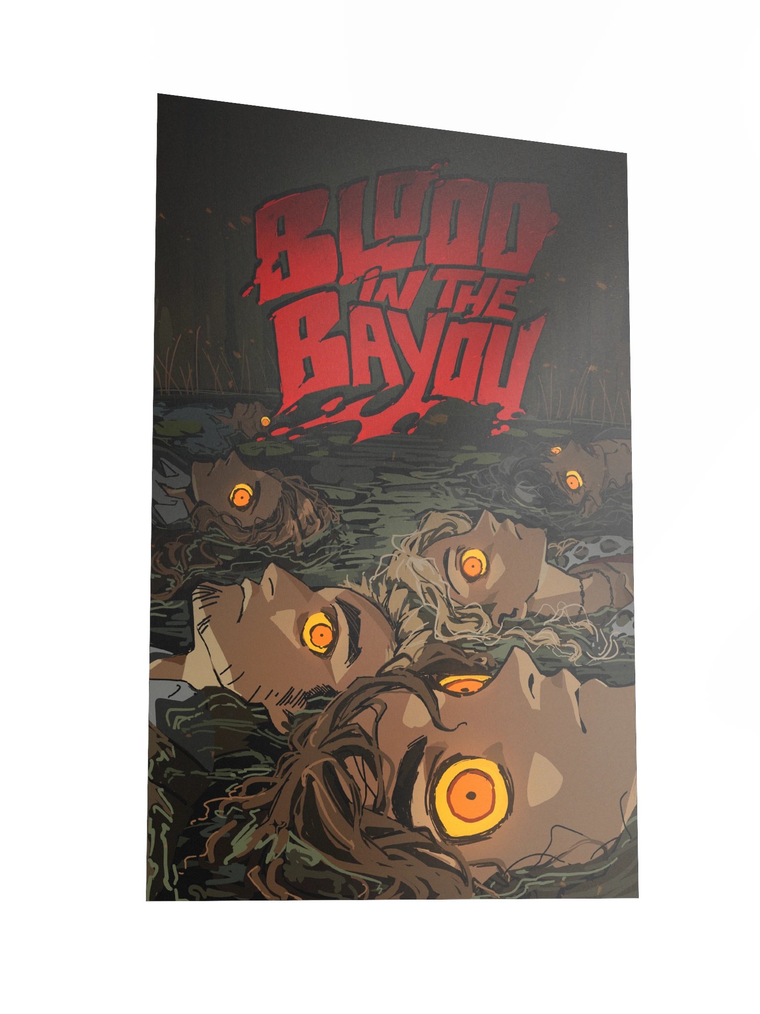 Blood in the Bayou Campaign Poster (Mini) product image (2)